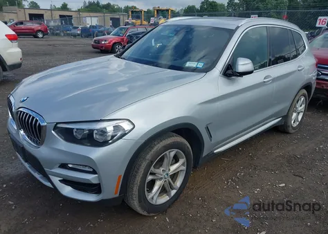 2019 BMW X3 xDrive30I z USA, uszkodzony, nr VIN 5UXTR9C52KLR04169